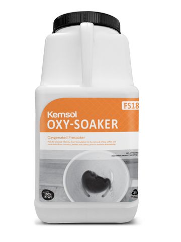 Oxy-Soaker Oxygenated Powder Cutlery & Crockery Pre-soak - 5kg