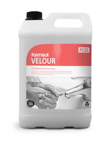 Kemsol Velour Unperfumed Hand Soap