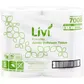 7006 Livi Basics 2ply 300m Jumbo Toilet Rolls