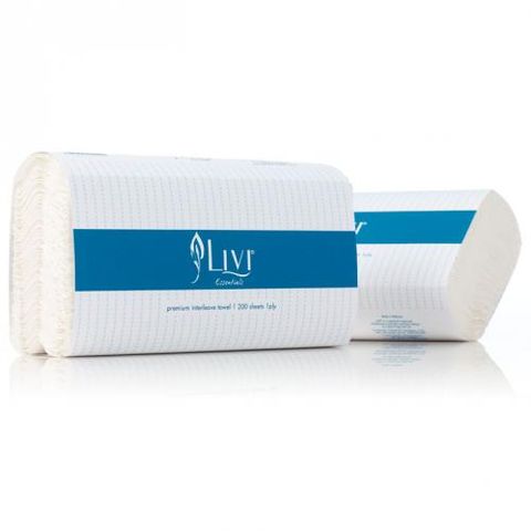 1402 Livi Essentials Slimfold 1 Ply Paper Towels