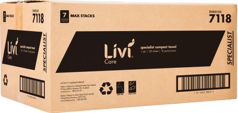 7118 Livi Care Compact Paper Towels
