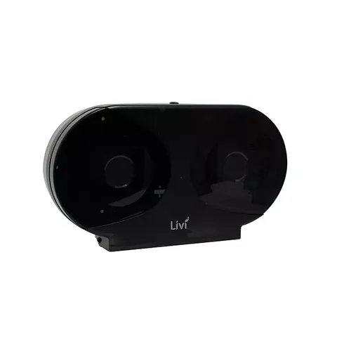 D860 Double Jumbo Dispenser - Black