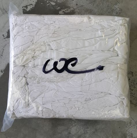 White Cotton Cleaning Rags