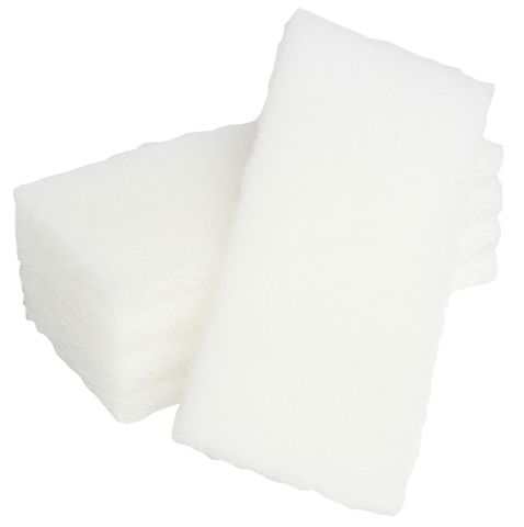 Glomesh Scourer Pad Glitterbug - White