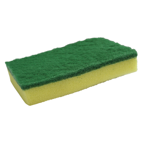 Sponge Scourer pad - Yellow/Green