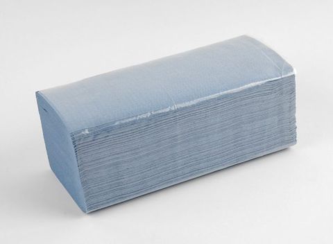 Coastal Interfold Paper Towels - Blue