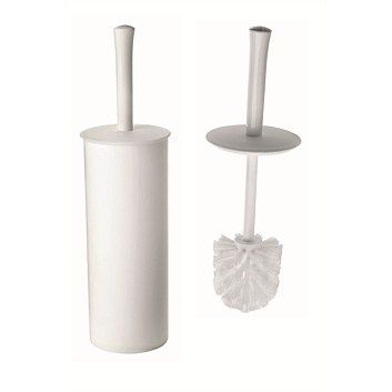 Raven Fully Enclosed Toilet Brush Tidy Set