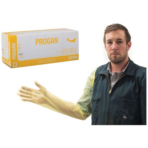 219 510 Genia Progan Examination Yellow Gloves