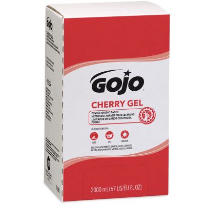 7282 GoJo Cherry Gel Hand Cleaner w/ Pumice