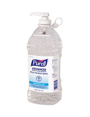 9625 GoJo Purell Instant Hand Sanitiser Pump Bottle