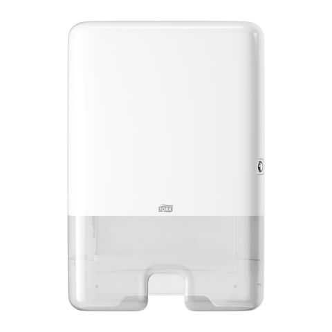 552000 Tork Interfold H2 Hand Towel Dispenser - White