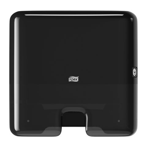 552108 Tork H2 Interfold Hand Towel Dispenser - Mini Black