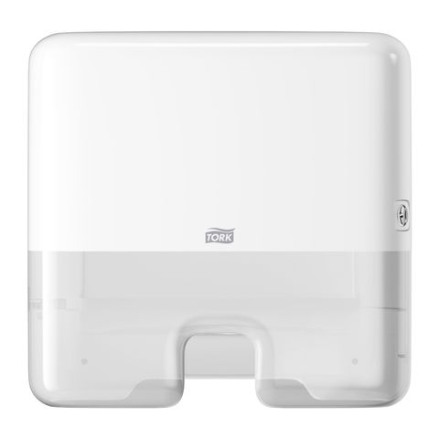 552100 Tork H2 Interfold Hand Towel Dispenser - Mini (White)