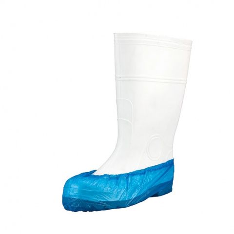 Bastion PE Plastic Overshoe Blue - Ctn 2000