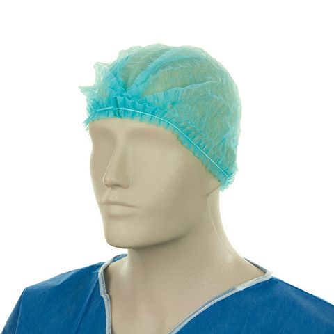 Disposable Clip Hat 21 Inch Blue