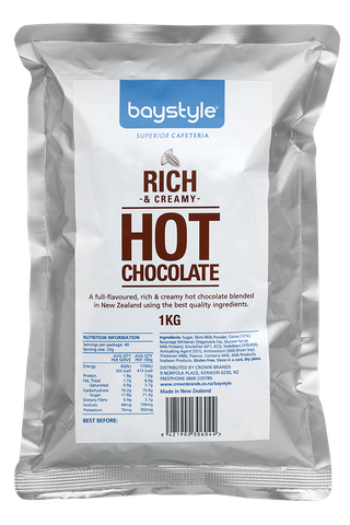 Baystyle Hot Chocolate 1kg