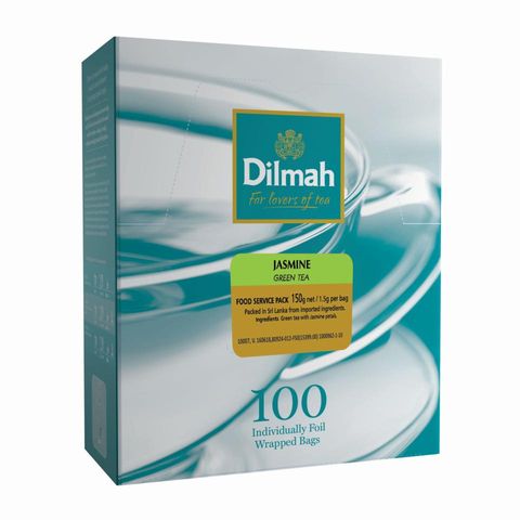 Dilmah Envelope Wrapped Teabags - Jasmine Green