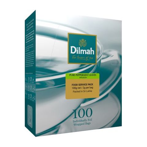 Dilmah Envelope Wrapped Teabags - Peppermint