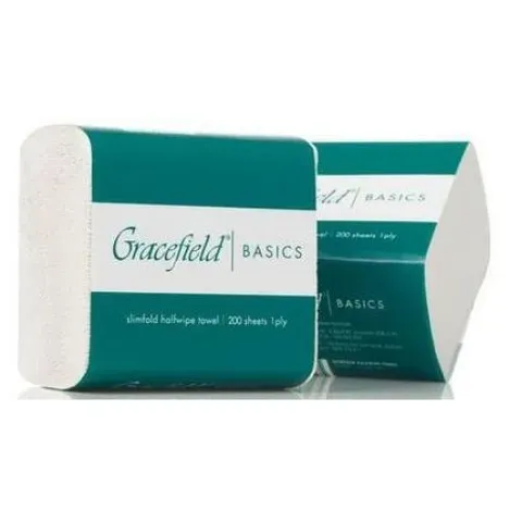 7451 Livi Basic Slimfold Half Wipe Paper Towel 1ply