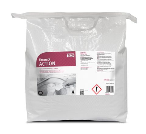 Kemsol Action Concentrated Laundry Powder - 10kg