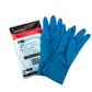 Silverlined Blue Household Rubber Gloves