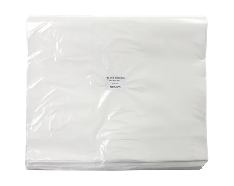 60L White Rubbish Bags - 630x900mmx30Mu
