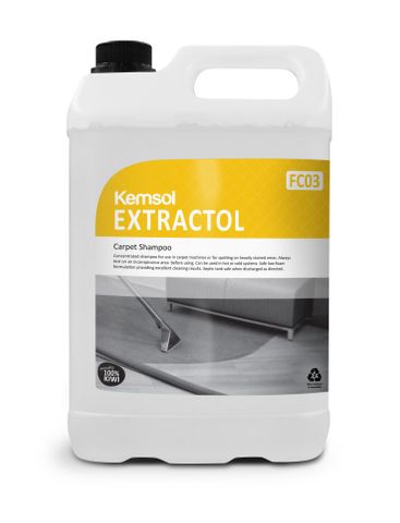 Kemsol Extractol Carpet Shampoo - 5L