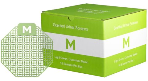 Matthews Scented Urinal Screen Green - Cucumber Melon