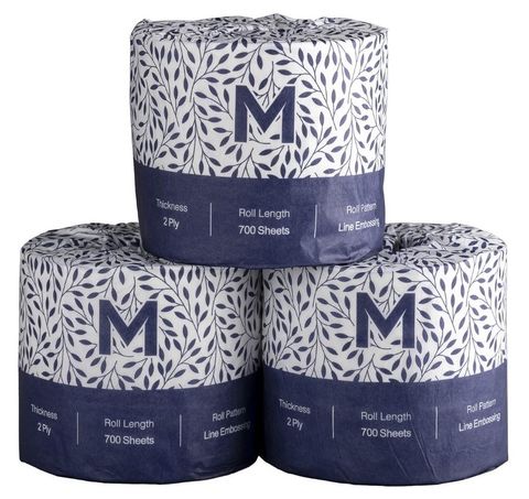 Matthews Wrapped Toilet Tissue 2ply 700 Sheet