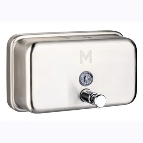 Matthews Stainless Liquid Wall Dispenser Silver Vertical 1200ml