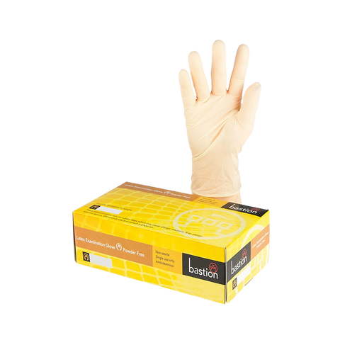 Bastion Latex Powder Free Gloves