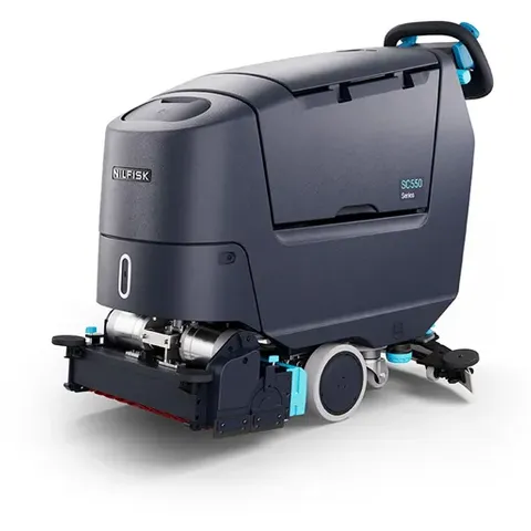 Nilfisk SC550 Mid-Sized Walk Behinder Scrubber/Dryer