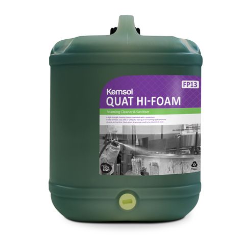 Kemsol Quat Hi Foam Cleaner Sanitiser