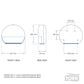 554030 Tork T1 Jumbo Toilet Roll Dispenser Elevation White