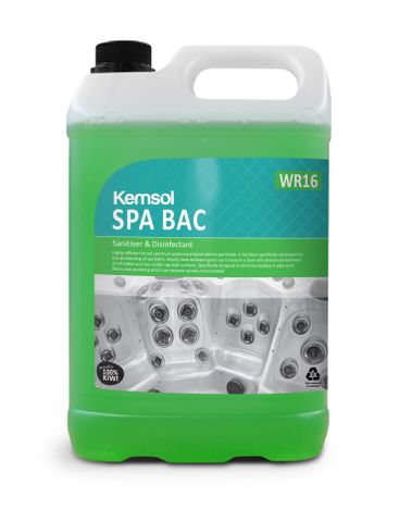 Kemsol Spa-Bac Sanitiser Disinfectant - 5L