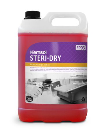 Steridry Evaporating Sanitiser