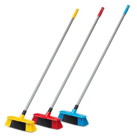 #280P House Broom C/W Alloy Handle
