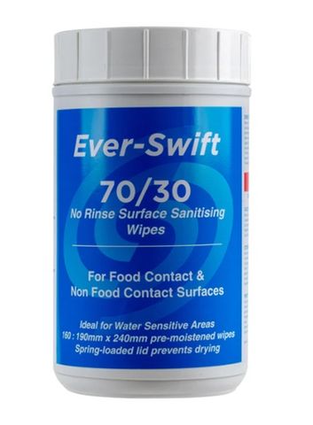 Ever-Swift Wipes Canister 160'S
