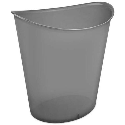 11.4L Oval Under Desk  Rubbish Bin