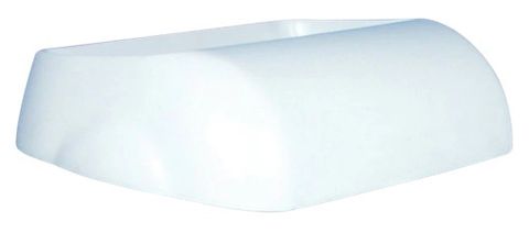23Ltr Bin Lid Open White