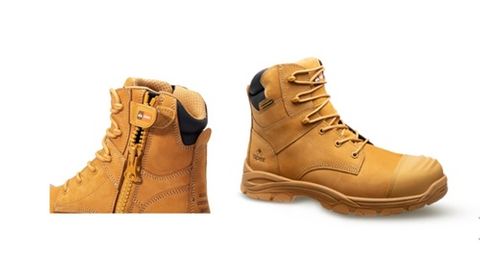 GOLDIE ZIP BOOT WHEAT