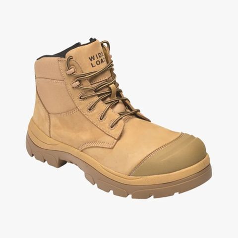 Extra Wide Safety Boot Wheat #09
