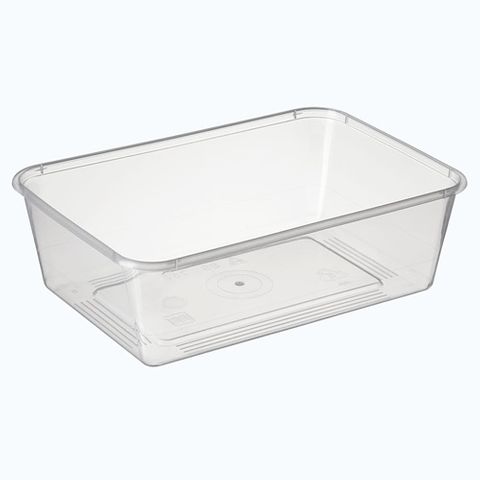 Bonson Plastic Tray 750ml 50 Per Slv