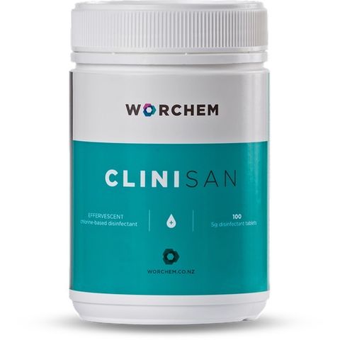 Clinisan 100 X 5G Disinfectant Tablets