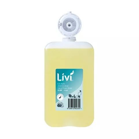 Livi Active Foam Hand Soap 1Ltr