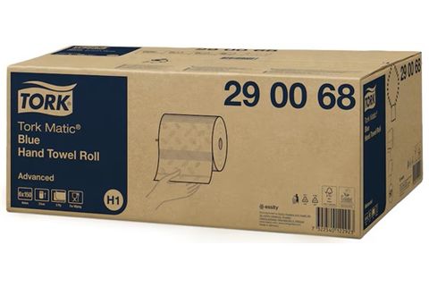 Tork Matic Adv Towel Blue H1 Ctn