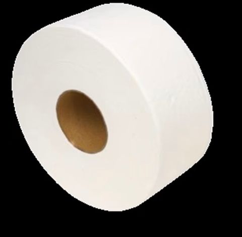 DJ1 Deluxe 1 Ply Jumbo Toilet Rolls Carton