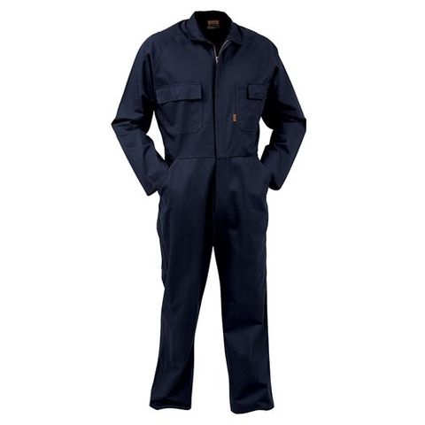 COTTON ZIP OVERALLS