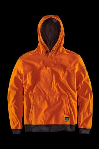 WF-1 FLEECE HOODIE ORANGE