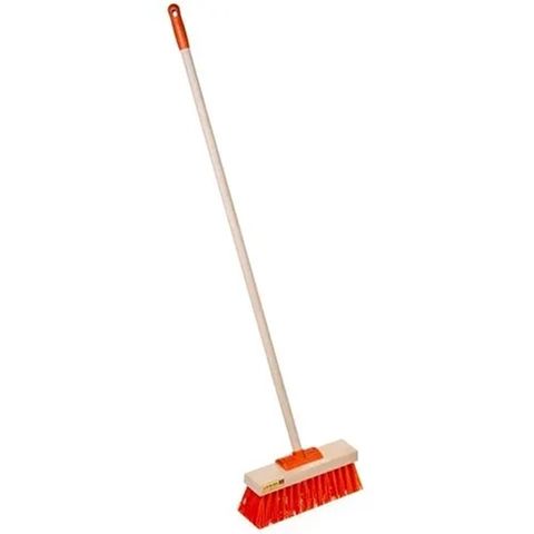 Hi-Vis Yard Broom Extra Stiff 405mm